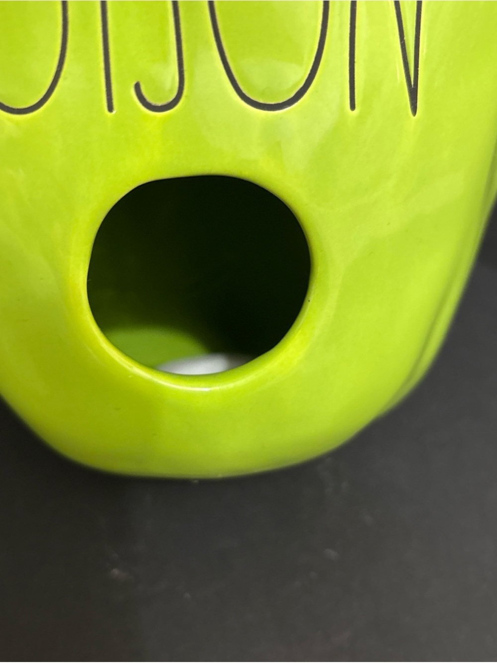 Rae Dunn Green Poison Apple Birdhouse - Halloween Online Exclusive - Picture 9 of 9